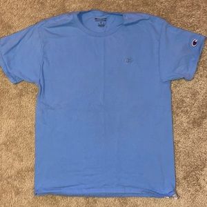 Champion size medium baby blue tee shirt
